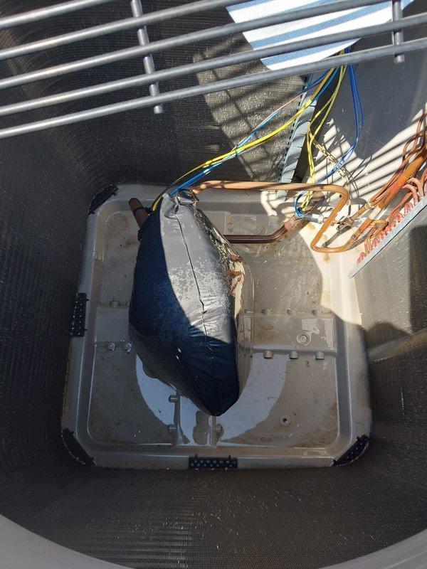 Completed scheduled cooling system tune-up and maintenance on residential air conditioning unit. System was inspected, tested, and confirmed to be operating properly with all components functioning within normal parameters. Performed standard preventative maintenance procedures including visual inspection of condenser unit, electrical connections, refrigerant lines, and internal components.