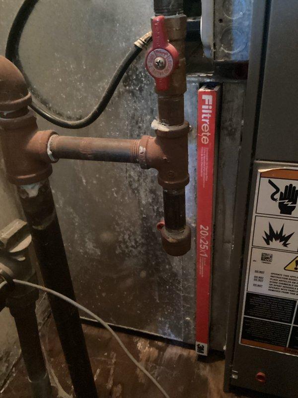 Replaced thermal expansion valve (TXV) on existing HVAC system. System tested and confirmed operational upon completion of repair work.