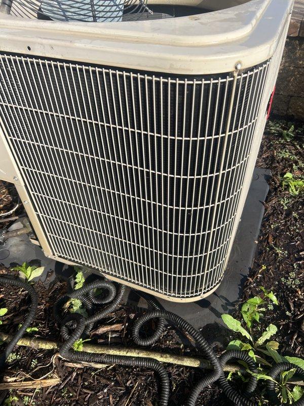 Completed scheduled preventative maintenance on residential cooling system under Worry Free Service Agreement. Performed comprehensive 8-10 point inspection of outdoor condenser unit, including evaluation of electrical connections, refrigerant lines, and component functionality. Verified proper operation of all system components and documented equipment condition with photographic records.