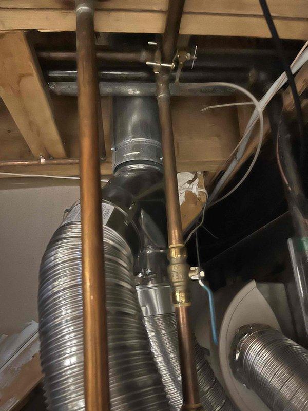 Completed full HVAC system installation including new Lennox furnace, Lennox air conditioner, and Ecobee6 smart thermostat. Installed refrigerant lines with proper insulation, connected flexible ductwork to existing framework, and torqued all mechanical connections to manufacturer specifications. Verified system operation, programmed thermostat settings, and documented installation with photographs for warranty records.