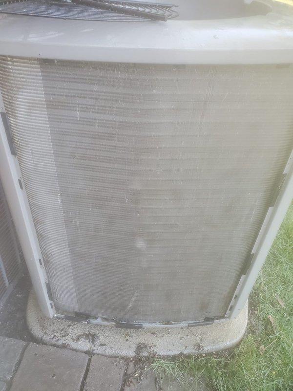 Performed comprehensive preventative maintenance on a two-year-old residential air conditioning system. Conducted complete system inspection including visual assessment of outdoor condenser unit, verified proper operation of compressor and motor components, checked refrigerant levels and line connections, inspected electrical connections and control wiring, and examined evaporator coil condition. All components found operating within normal parameters with no deficiencies noted. System is functioning properly and ready for continued service.