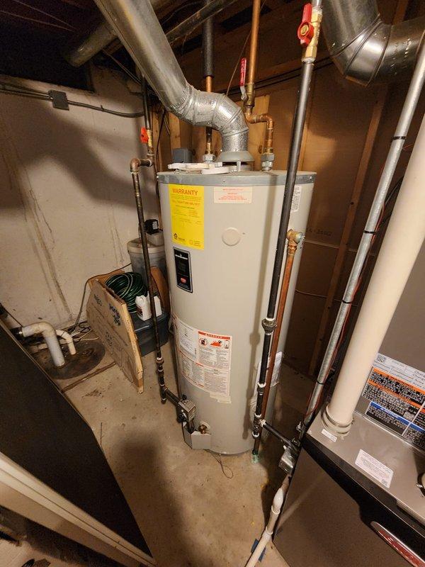 Completed installation of Lennox air conditioning system including new air handler unit in basement utility area. Verified all supply vents throughout home were open and operational, adjusted blower fan settings as needed, and performed static pressure testing to ensure proper airflow and system performance within manufacturer specifications.