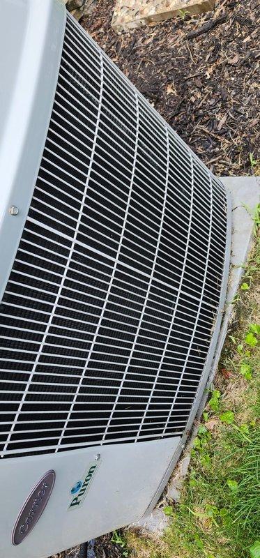Completed annual maintenance tune-up on residential cooling system. Performed comprehensive inspection of outdoor condenser unit, verified proper operation of all components, checked refrigerant lines and electrical connections, and cleaned unit exterior. System operating within normal parameters with no deficiencies noted.