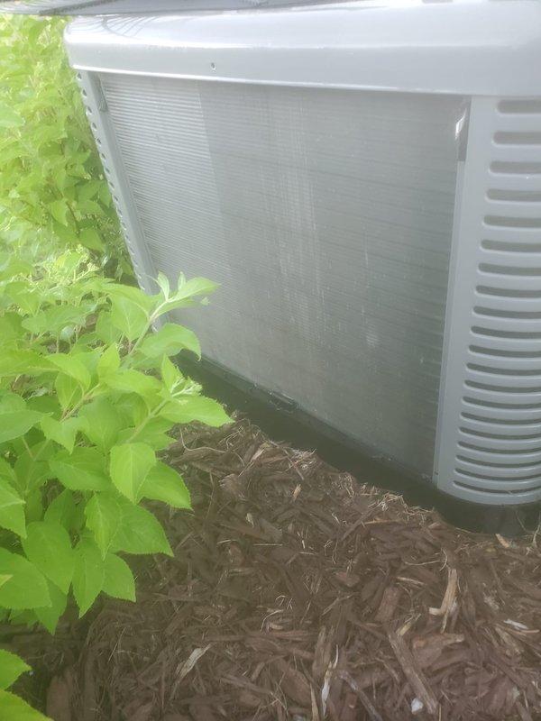 Completed comprehensive cooling system maintenance and tune-up on properly functioning HVAC system. Performed standard preventive maintenance procedures on outdoor condenser unit and inspected expansion tank with associated refrigerant lines. System operating within normal parameters with no deficiencies noted at time of service.