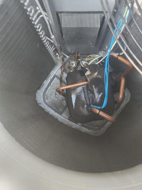 Performed routine cooling season maintenance on residential air conditioning system. Conducted comprehensive system diagnostics using digital manifold gauges, verifying refrigerant pressures and temperatures within manufacturer specifications. Inspected evaporator coil assembly, condensate drain pan, and drainage system for proper operation and cleanliness. All components found operating normally with no deficiencies noted.