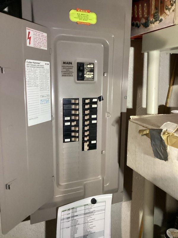 Completed estimate for full HVAC system replacement on 30+ year old equipment with non-functional air conditioning unit and operational furnace. Documented existing ductwork conditions, electrical panel specifications, and equipment accessibility for replacement proposal.