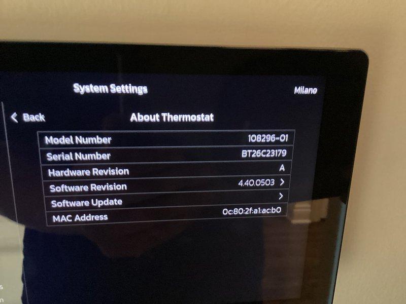 Successfully installed two complete Lennox HVAC systems with integrated humidifiers in a dual-zone configuration. Both systems include Milano smart thermostats (Model 108296-01) with full programming capabilities, properly configured zone controls, and all necessary ductwork and plenums securely mounted in the attic space with appropriate access panels and latching mechanisms.