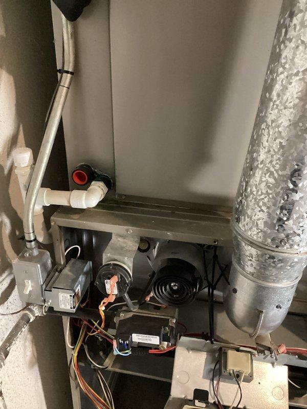 Completed blower wheel replacement on residential HVAC system. Removed existing failed blower wheel assembly, installed new replacement unit, and verified proper operation of furnace system. All electrical connections secured and ductwork reinstalled to manufacturer specifications.