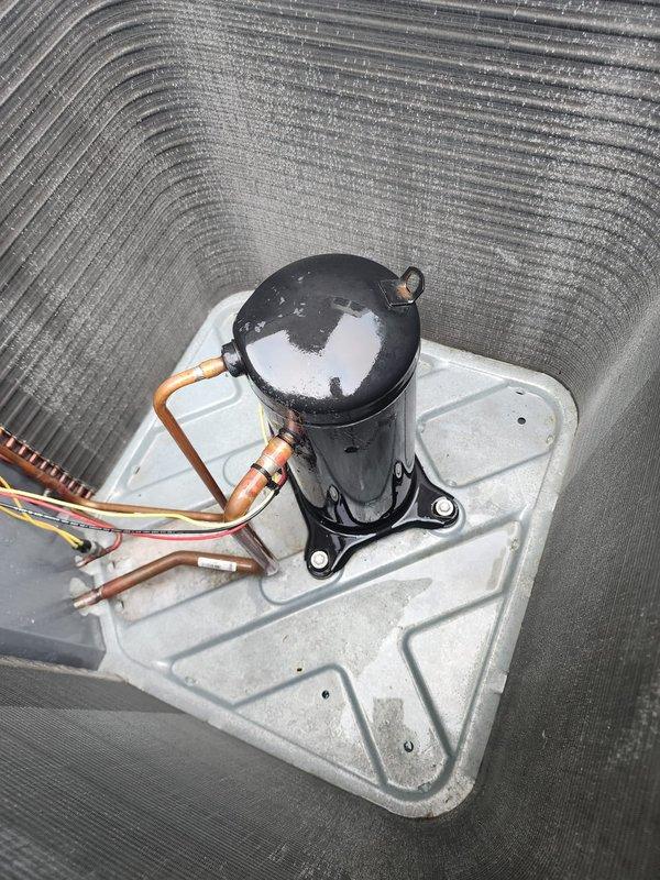Completed preventive maintenance inspection on residential cooling system. Performed comprehensive evaluation of outdoor condenser unit including compressor, refrigerant lines, and heat exchanger coils, verifying proper operation and documenting equipment condition per Worry Free Service Agreement protocol.