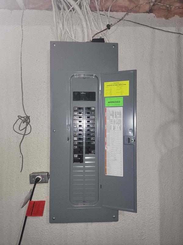 Conducted comprehensive site evaluation for standby generator installation at residential property. Assessed existing electrical service including main breaker panel location in utility area and exterior meter configuration with associated conduit routing. Documented current electrical infrastructure, service entrance equipment, and available space for generator placement adjacent to existing HVAC condenser unit. Provided estimate for automatic transfer switch integration with existing 200-amp service panel and recommended generator sizing based on load requirements.