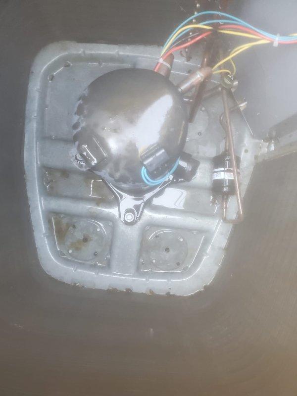 Completed routine cooling system maintenance and tune-up on residential HVAC system. System was operational upon arrival and confirmed working properly throughout service. Performed standard preventive maintenance procedures on both indoor compressor unit and outdoor condenser unit, inspected electrical connections and refrigerant lines, and verified all components functioning within normal parameters.