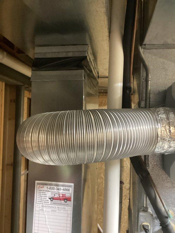 Responded to service call for non-operational central air conditioning system blowing warm air with outdoor fan unit not running. Performed comprehensive system evaluation and documented existing HVAC infrastructure including flexible ductwork installation and mechanical room configuration. Assessed equipment condition to determine repair viability versus full system replacement options and provided homeowner with detailed estimate covering both repair solutions and complete system replacement alternatives.