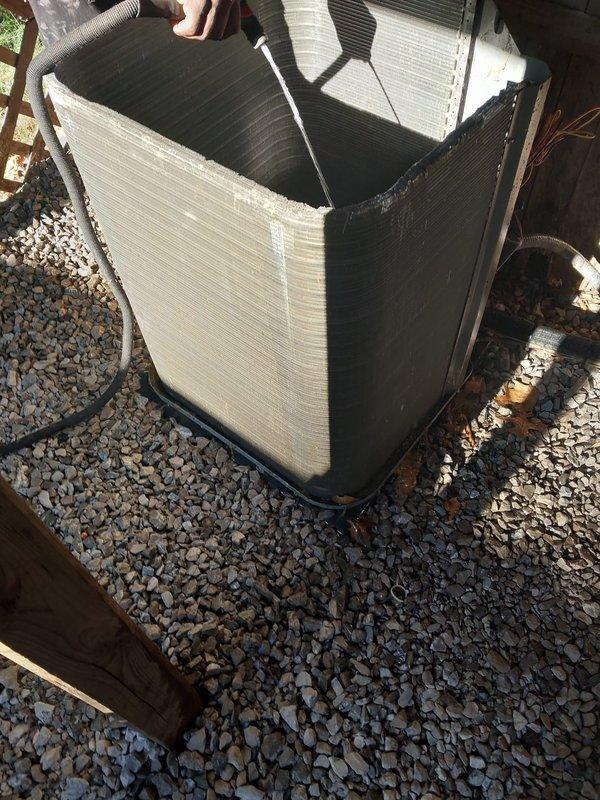 Completed scheduled cooling season maintenance on residential air conditioning system. Performed comprehensive inspection of outdoor condenser unit including compressor, refrigerant lines, and internal components. All copper refrigerant lines and brazed connections found in satisfactory working condition with no visible leaks or damage detected.
