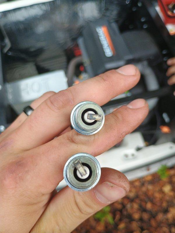 Performed scheduled maintenance on 22kW Generac standby generator, serial number 3012643685. Conducted comprehensive system inspection with all access panels opened to evaluate internal components including engine block, fuel regulation system, electrical connections, and control modules. Removed and replaced two corroded electrical terminals/connectors that showed signs of deterioration, which were photographed for documentation purposes. Utilized diagnostic testing equipment to verify proper electrical continuity and system performance. Inspected fuel valve assembly, wiring harnesses, battery connections, and engine components for wear or damage. Confirmed proper operation of all mechanical and electrical systems. Unit tested successfully and returned to full operational status.