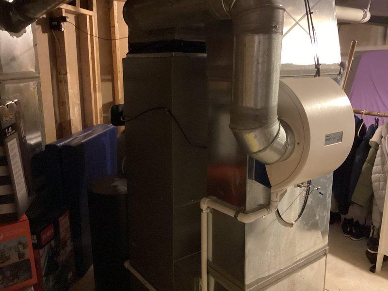 Completed installation of Lennox air conditioning system including outdoor condensing unit and refrigerant line sets. Performed vacuum and refrigerant charging procedures using manifold gauges and recovery equipment, connected all electrical and refrigerant lines to existing furnace system, and verified proper operation of complete cooling system.