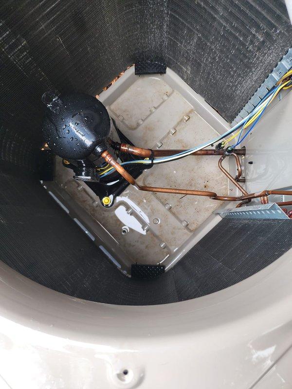 Completed preventive maintenance tune-up on residential cooling system. Inspected outdoor condenser unit and indoor air handler, verified proper operation of compressor and refrigerant lines, checked electrical connections and condensate drainage. System operating within normal parameters with no issues found; customer confirmed unit working properly prior to and following service.