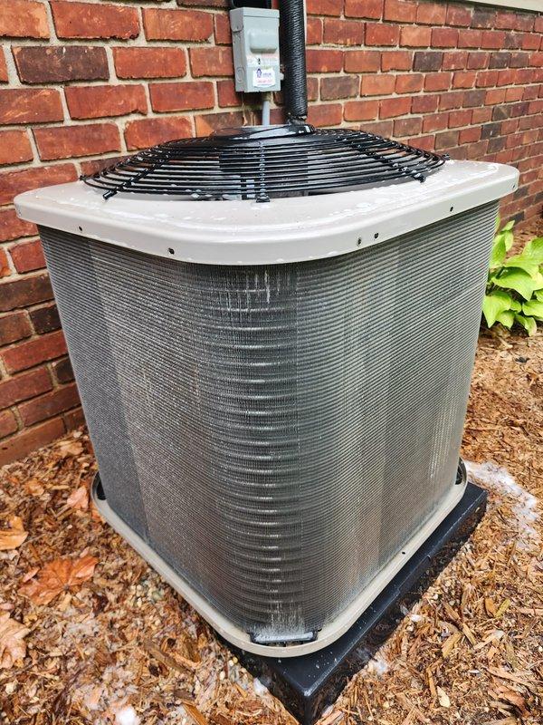 Completed preventive maintenance tune-up on residential cooling system. Inspected outdoor condenser unit and indoor air handler, verified proper operation of compressor and refrigerant lines, checked electrical connections and condensate drainage. System operating within normal parameters with no issues found; customer confirmed unit working properly prior to and following service.