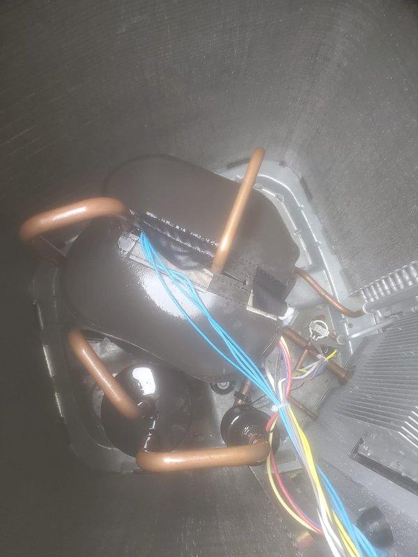 Completed scheduled cooling season preventive maintenance on residential split-system air conditioning unit. Performed comprehensive system inspection including condenser unit evaluation, refrigerant line assessment, and electrical connection verification. All components found operating within normal parameters with no immediate service needs identified.