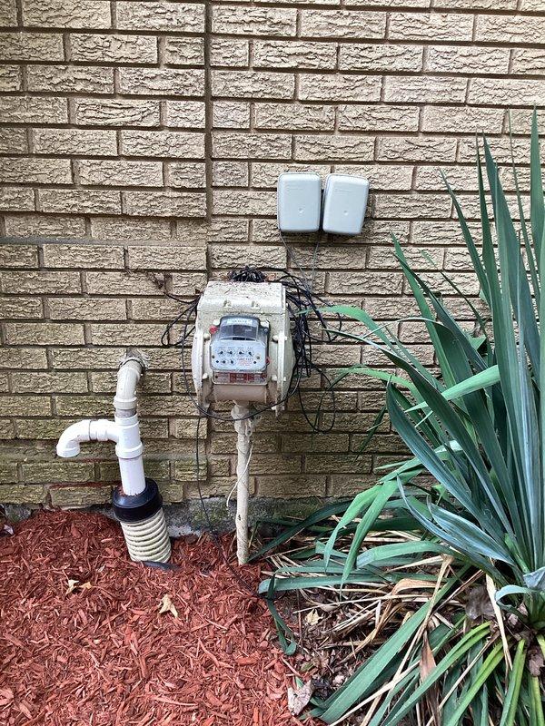 Completed electrical estimate for standby generator installation at residential property. Assessed existing electrical service configuration, including current meter location, service entrance conduit routing, and available wall space for transfer switch and generator connection equipment. Documented exterior utility infrastructure and determined optimal placement for generator system integration with existing electrical service.