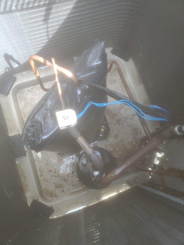 Completed scheduled AC tune-up maintenance under prepaid service plan with no customer-reported issues. Performed comprehensive inspection of outdoor condenser unit and evaporator coil assembly, verifying proper operation of all system components including refrigerant lines, condensate drain system with float mechanism, and electrical connections. All components found operating within normal parameters; system tested and confirmed ready for cooling season.