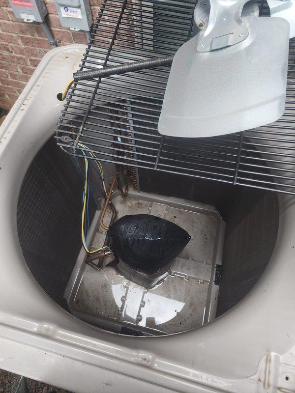 # HVAC Maintenance Visit Summary

Completed scheduled AC tune-up on outdoor condensing unit under prepaid maintenance plan. Performed comprehensive system diagnostics using Fieldpiece SMAN refrigerant manifold and micron gauge to verify refrigerant pressures, temperatures, and system performance across all zones. Inspected condenser coil fins, which were found in clean condition with proper airflow. Accessed internal compartment to examine base pan, capacitor, electrical connections, and copper refrigerant lines. All wiring connections secure with no signs of damage. Removed minor debris from internal base pan area. System operating within normal parameters with no deficiencies noted. Unit maintained and ready for continued service through 2026 contract period.