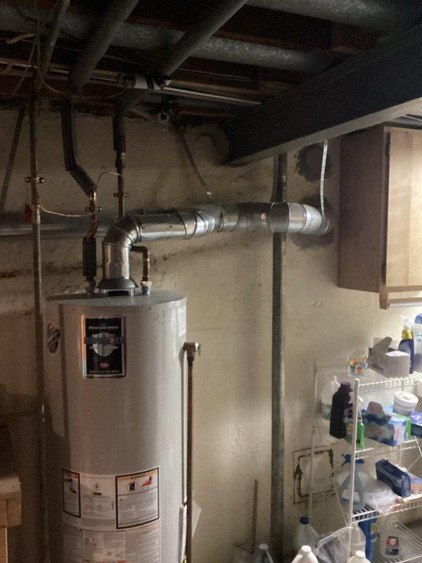 Conducted comprehensive assessment of existing residential HVAC system for replacement estimate purposes due to equipment age of 9-11 years. Evaluated furnace unit, ductwork configuration, and associated mechanical components in basement utility area. Documented current system specifications, installation layout, and accessibility factors through photographic records to provide accurate replacement pricing and equipment recommendations.
