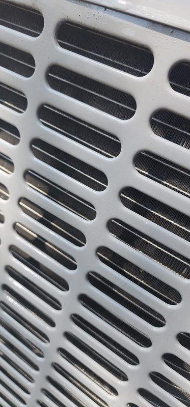 Completed routine preventative maintenance on residential cooling system under Worry Free Service Agreement. Thoroughly cleaned outdoor condenser unit including coil fins to remove accumulated dirt, debris, and outdoor contamination that can reduce system efficiency. Inspected indoor air handler components and ventilation grille, confirming proper airflow and operational condition of all accessible components.