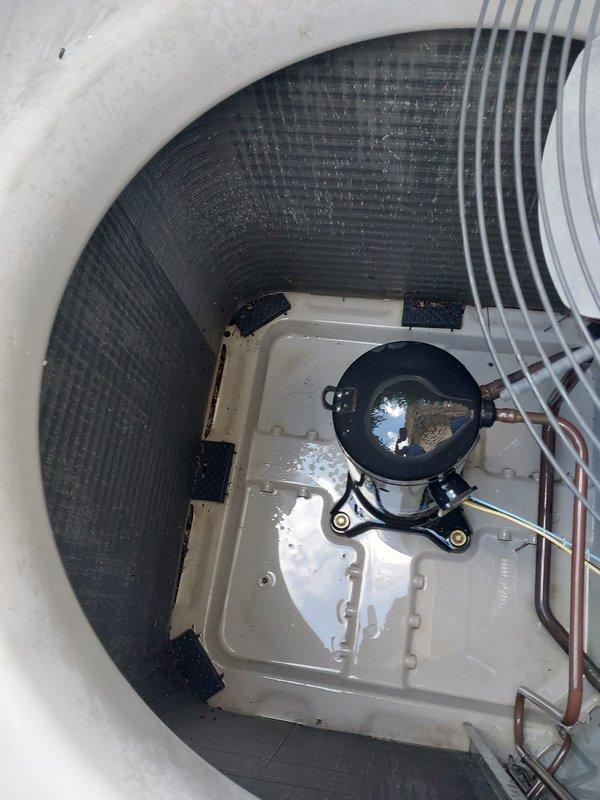 Completed annual preventative maintenance tune-up on residential cooling system. System was operating properly upon arrival. Performed comprehensive inspection of outdoor condensing unit, including compressor, fan motor, and refrigerant lines. All components found in good working condition with no issues identified. Unit remains operational and ready for continued service.