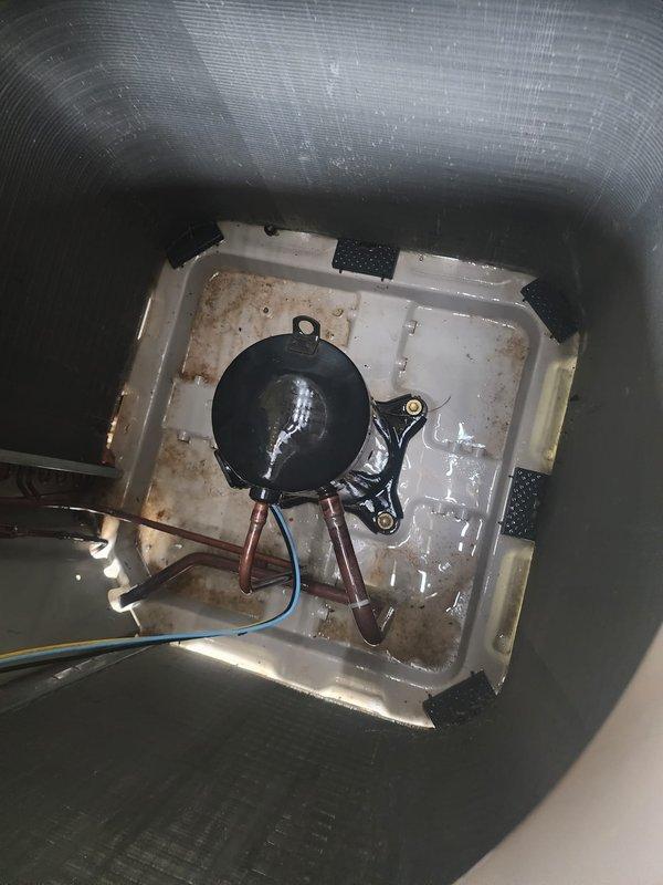 Completed routine maintenance tune-up on residential HVAC system as part of prepaid maintenance plan coverage. Inspected outdoor condenser unit, noting accumulated dirt and debris on condenser coils and fins. Checked indoor air handler components including condensate drain pan, which showed mineral staining and standing water with float switch assembly operating properly. Verified refrigerant lines, electrical connections, and condensate drainage system. System operating within normal parameters with no immediate service needs identified.