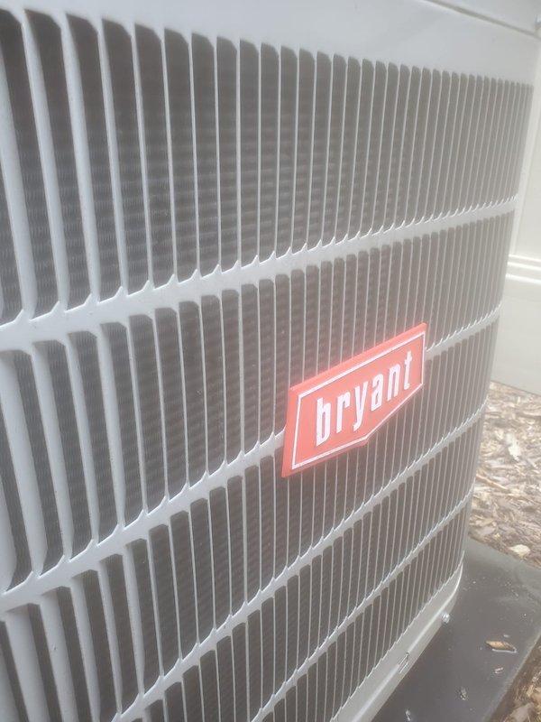 Completed preventive maintenance inspection on Bryant outdoor condensing unit as part of Worry Free Service Agreement cooling season service. Performed comprehensive system evaluation including inspection of condenser coil fins, refrigerant lines, electrical connections, and condensate drainage components. All equipment found operating within normal parameters with no deficiencies noted; unit exterior and internal components clean and well-maintained.