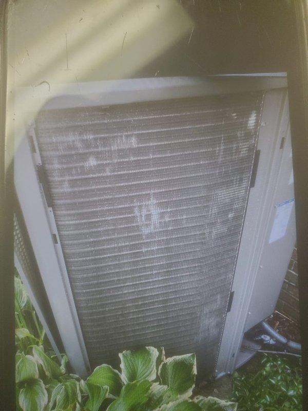 Completed comprehensive preventive maintenance on residential air conditioning system. Performed full system inspection of outdoor condensing unit, verified proper operation of compressor and condenser coil, checked refrigerant line connections and insulation integrity, confirmed adequate airflow through heat exchanger fins, and documented equipment condition with photographs. All components operating within normal parameters with no deficiencies noted at time of service.