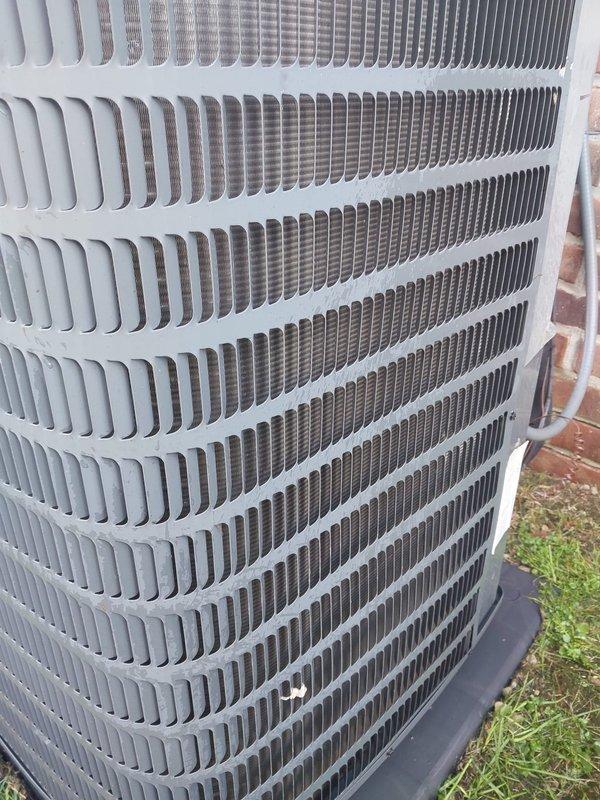 Responded to no cooling complaint on residential air conditioning system. Upon arrival, confirmed unit was running but not producing cool air. Performed diagnostic inspection of outdoor condenser unit and found compressor operating but system failing to cool effectively. Identified failed capacitor as root cause preventing proper compressor function. Replaced defective capacitor with new component, tested system operation, and verified proper cooling restored. Unit now operating within normal parameters and delivering adequate cool air to living space.