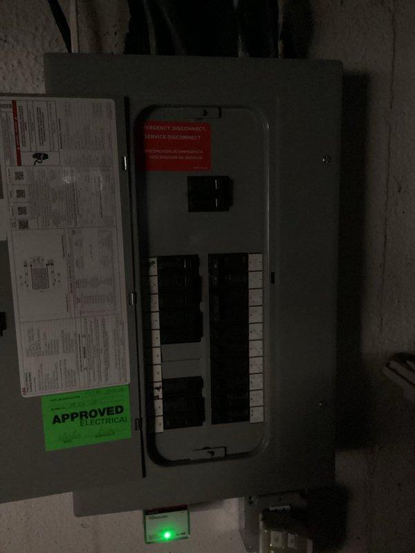 Completed estimate for full HVAC system replacement in basement location. Existing equipment approximately 20 years old and non-operational. Assessed electrical service panel, main ductwork system, and current heating and cooling infrastructure to determine replacement specifications and requirements.