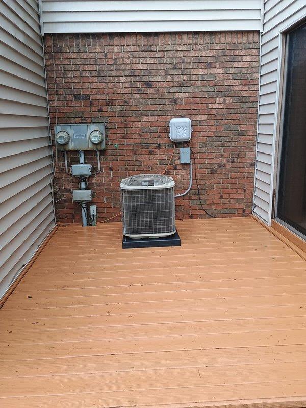 Responded to service call for AC unit tripping breaker, buzzing noise, and intermittent light operation following water damage from flooding. Inspected electrical panel, AC condenser unit, and affected circuits. Identified moisture-related electrical issues impacting both HVAC system and lighting circuits. Evaluated outdoor AC unit and associated electrical connections, checked meter base and service entrance equipment for water intrusion damage. Assessed interior electrical outlets and panel for proper grounding and circuit integrity. Documented conditions of electrical infrastructure and provided recommendations for remediation of water-damaged components to restore safe and reliable operation of AC system and lighting circuits.