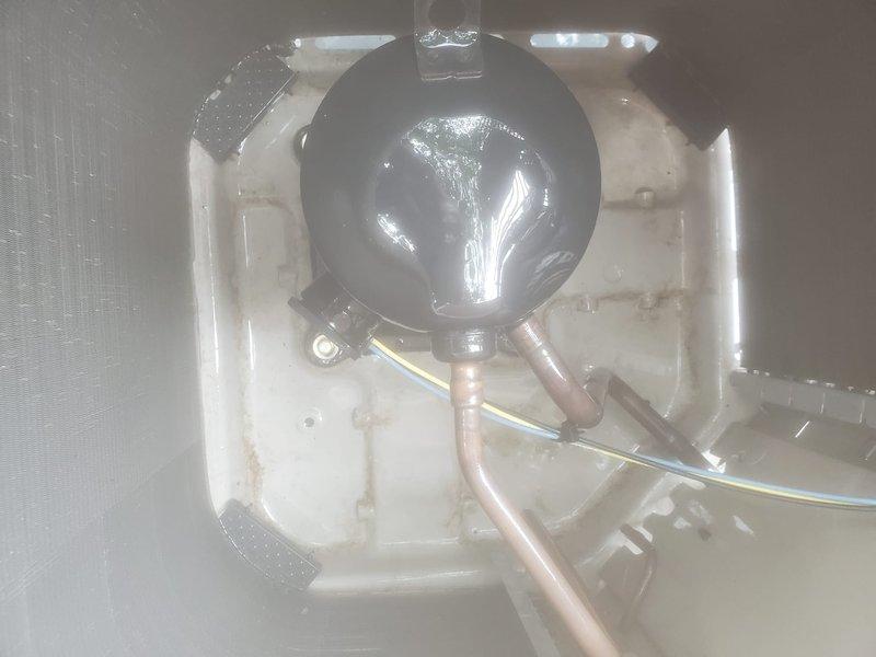 Completed annual maintenance on Bryant outdoor condensing unit. Inspected all mechanical components, verified proper operation of the system, and confirmed unit is functioning within normal parameters. Equipment is in good working condition with no immediate repairs needed.