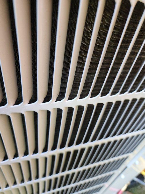 Completed scheduled cooling system maintenance as part of Worry Free Service Agreement. Performed comprehensive AC tune-up including inspection of evaporator coil compartment, where moderate rust staining and mineral deposits were observed on interior metal surfaces indicating previous moisture exposure. Checked system components, verified proper airflow through supply registers, and documented unit condition with photographic evidence. System operational at time of departure with no immediate service needs identified.