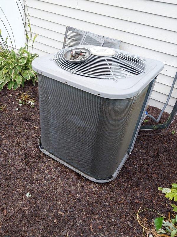 Completed comprehensive preventive maintenance service on residential split system HVAC equipment including outdoor condensing unit and indoor gas furnace. Performed standard maintenance procedures on both components, inspected all electrical connections and control boards, verified proper system operation, and documented equipment condition through photographic records. All systems found to be functioning within normal parameters with no immediate service needs identified.