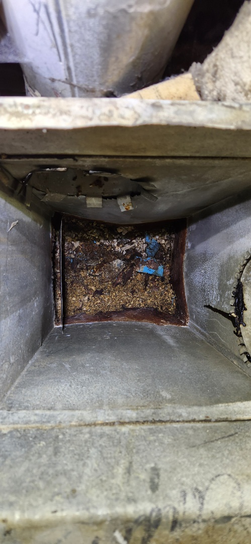 service installed new Trane ac and repaired duct work.