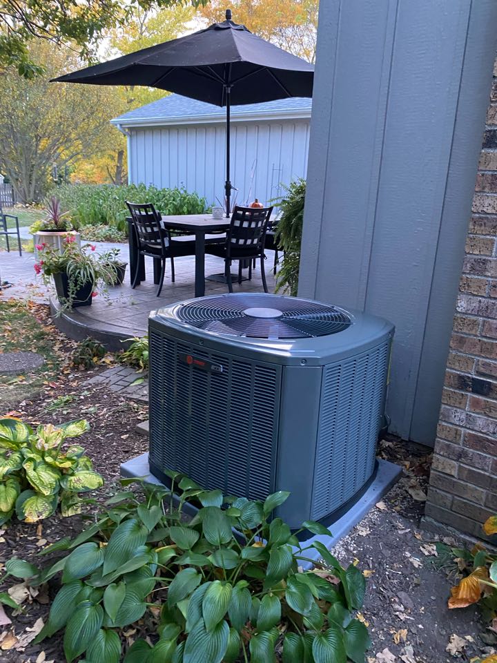 Heating call. New Trane furnace and AC install.