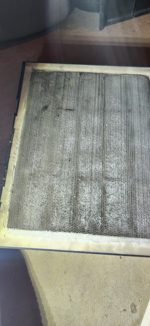 heating service. cleaned Trane Clean effects Air cleaner. dirty filters caused furnace to over heat.