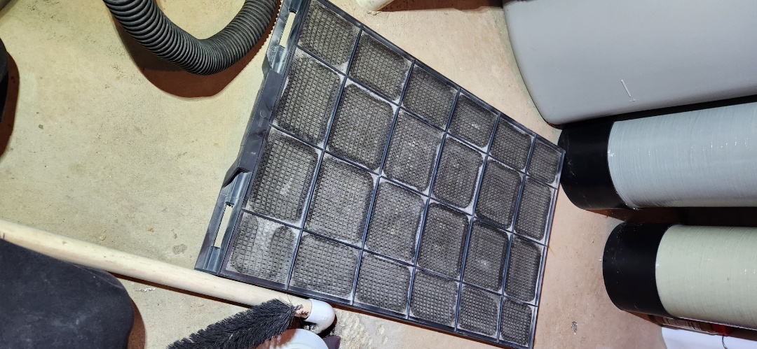 heating service. cleaned Trane Clean effects Air cleaner. dirty filters caused furnace to over heat.