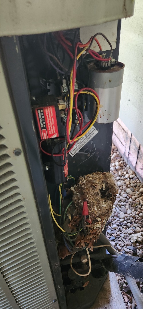 cooling call performed preventative maintenance on Trane ac unit 