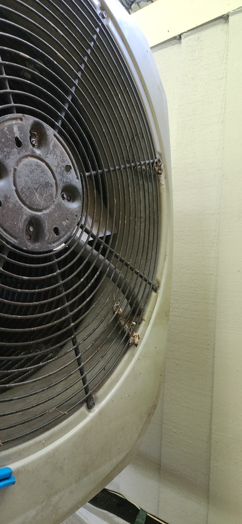 cooling call performed preventative maintenance on Trane ac unit 