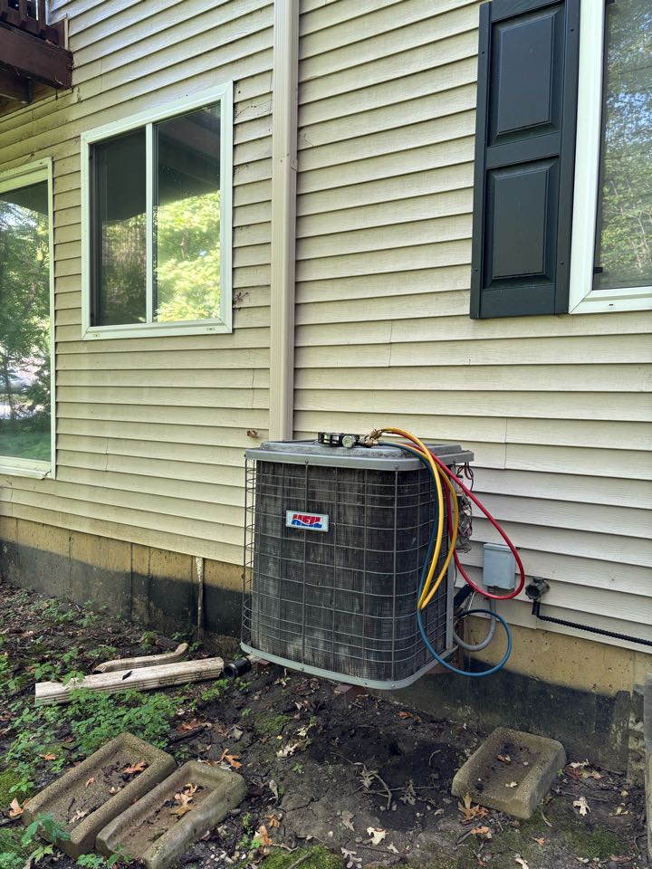 Ac install. Performed New Trane 13 seer 3 ton AC and evaporator coil install.