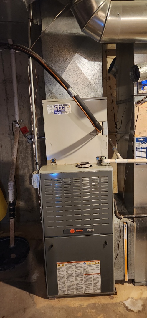 Air Conditioning service. installed a new Trane XR13 13 SEER a/c and nee cased evaporative coil.