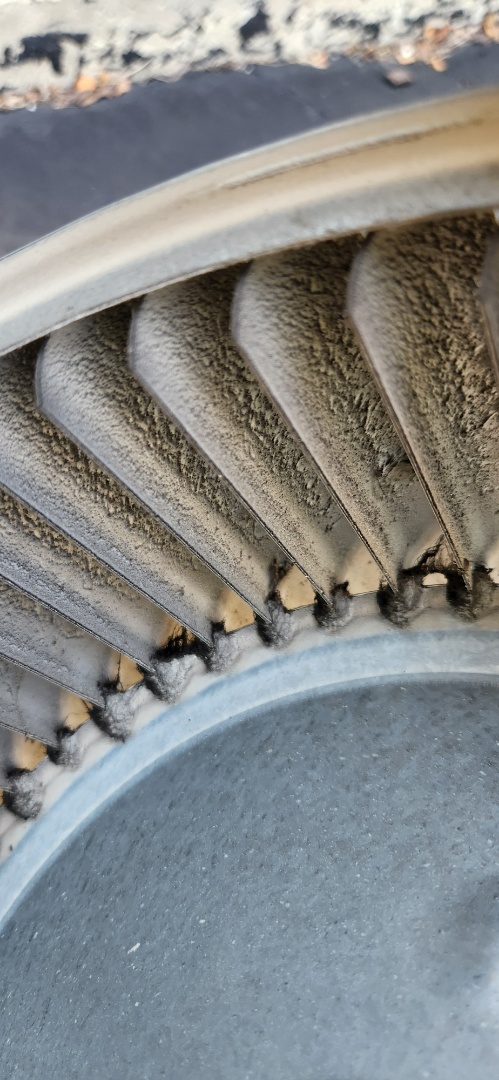 ac service. Replaced blower motor in Trane XR95 furnace, also clea ed blower housing a d secondary heat exchanger 