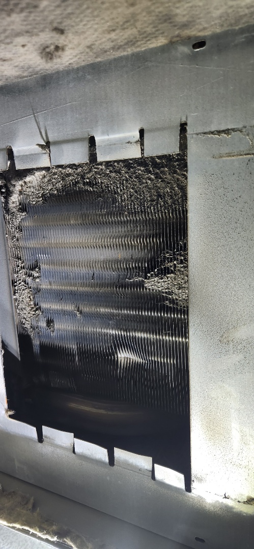 ac service. Replaced blower motor in Trane XR95 furnace, also clea ed blower housing a d secondary heat exchanger 