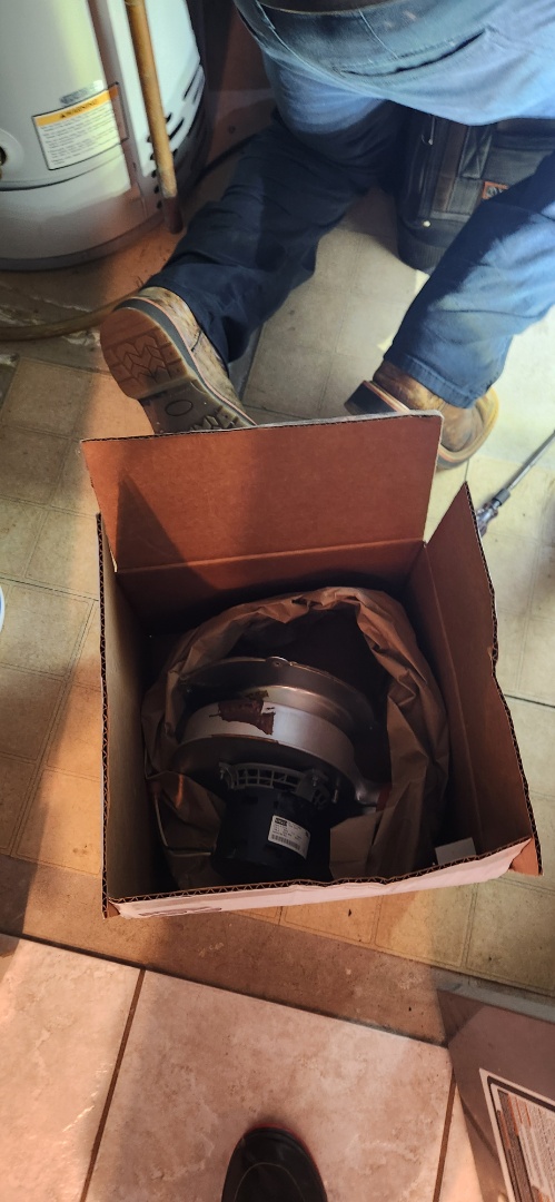 heating service repaired Rudd furnace 