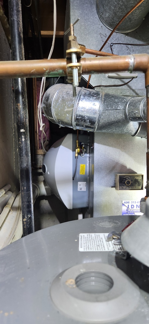 installed April Air humidifier 