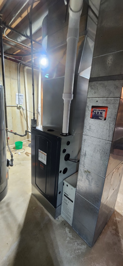 ac and heat service. Installed new Trane 96% efficient furnace and 4 ton Trane 13 SEER ac unit 